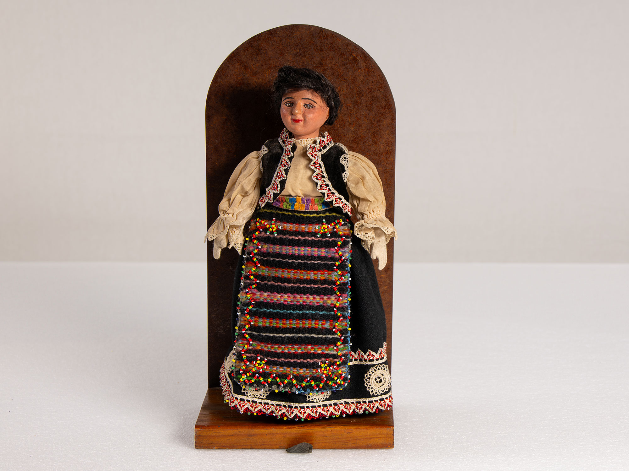 Croatian and Serbian traditional costume dolls